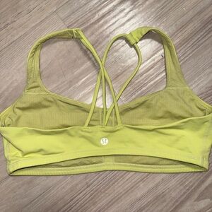 lululemon athletica Lime Sports Bra
